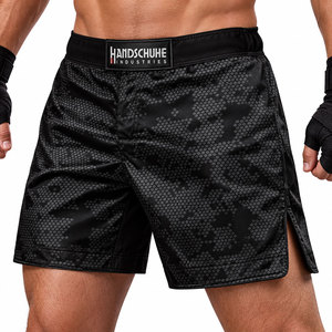 Pantalones Cortos de Boxeo Personalizados de Alta Elasticidad para Artes Marciales, Ropa Deportiva de Poliéster Satinado, Doble Costura, para Verano - Product Image 1