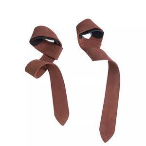 Sangles de musculation en cuir robustes personnalisables avec logo GAF, taille OEM, pour entraînement de fitness et levage de poids - Product Image 4