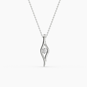 จี้เพชรแล็บรับรองคุณภาพ ทอง 14 กะรัต เครื่องประดับชั้นดี - Product Image 3