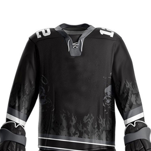 Uniforme de hockey sur glace, ensemble maillot et pantalon légers et respirants, évacuant l'humidité, coupe athlétique pour l'entraînement et les matchs - Product Image 6
