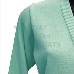 Tiki Taka Sports Cardigan unisexe décontracté à manches longues en tricot surdimensionné à col en V avec dentelle, design patchwork personnalisé pour l'automne et l'hiver - Product Image 3