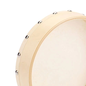 Hand <b>Drum</b> Goatskin head Handmade Irish Bodhran <b>Drum</b> Wooden Frame Customizable Sizes Colors Custom Logo Printing - Product Image 1