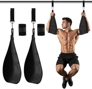 Hot Selling <b>AB</b> Strap Cotton Lightweight Adjustable Eco-Friendly High Stretch Anti-Slip Best Quality Fitness Workout Gym <b>Exercise</b> - Product Image 1