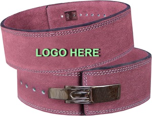 GAF Best Selling Custom Powerlifting Lever Belt Buckle Heavy Duty Non-Slip Cowhide Leather Fitness <b>Weight</b> <b>Lifting</b> Custom Logo - Product Image 1