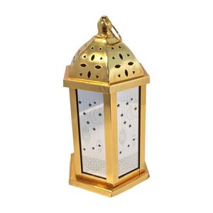 Lanterne en métal durable pour éclairage extérieur avec revêtement résistant aux intempéries et finition classique antique - Product Image 6