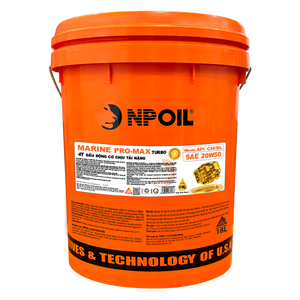 Aceite de motor marino de alta resistencia NPOIL MARINE PRO-MAX 20W50 para barcos de pesca, buques de carga y generadores. Fabricante. 18L 25L 200L - Product Image 1