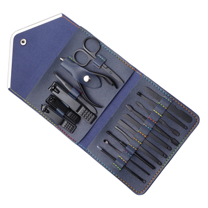 Precision Cuticle Pusher Nipper Kit Professional Stainless Steel Manicure and Pedicure Set Durable Dead Skin Remover - Product Image 1