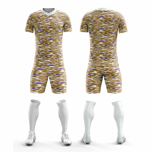 Uniforme de football de qualité professionnelle pour équipes et clubs en bleu |   Tailles pour hommes, femmes et jeunes, prix bas, prix de gros - Product Image 2