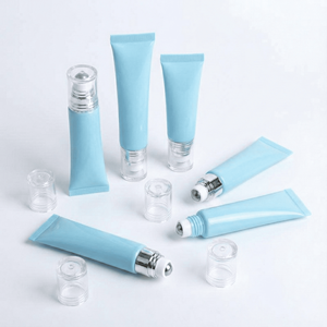 Tube souple en plastique PE OEM ABL avec bouchon à vis et couvercle transparent pour emballage de crème de massage des yeux, brillant à lèvres et baume à lèvres - Product Image 1