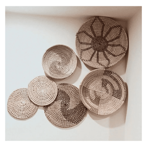 Decoración de pared estilo bohemio de fibra de algas marinas tejida para realzar el estilo decorativo y la decoración de paredes interiores, hecho en Vietnam. - Product Image 1