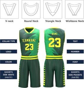 Proveedor de Uniformes de Baloncesto de Alto Rendimiento, Uniforme Deportivo Ligero para Equipos, Diseño de Logotipo Personalizado - Product Image 3