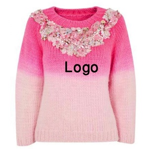 Ladies Stylish 100% Cotton <b>Cardigan</b> <b>Sweater</b> High Quality Casual Winter Fashion Flat Knitted Crocheted Custom Logo Factory Direct - Product Image 1