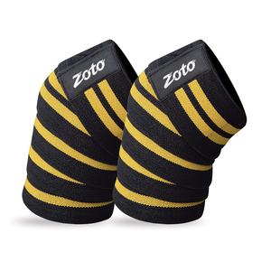 ผ้าพันเข่าแบบรัดกระชับ ZOTO สำหรับนักกีฬา เพิ่มประสิทธิภาพในการยกน้ำหนัก รองรับการออกกำลังกายแบบเดดลิฟท์และฟิตเนส - Product Image 1