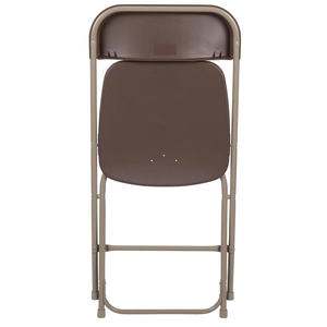 Sleek Modern White Resin Folding Chair Stainless Steel Frame Durable Breathable Portable Seating for Hospital Indoor/Outdoor - Product Image 2