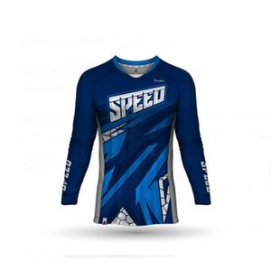 Maillot de course personnalisé pour moto, VTT, motocross, coupe-vent, manches longues, impression par sublimation - Product Image 4