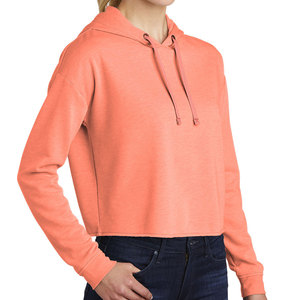 Dernier design, prix de gros, sweat à capuche pour femme, streetwear décontracté, mode hiver, design uni, épaules tombantes - Product Image 4