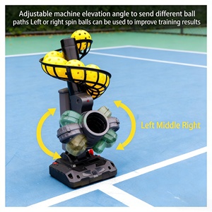 Macchina per Allenamento Pickleball, Velocità Regolabile, Traiettoria Variabile, Lanciatore Automatico <span class=keywords><strong>di</strong></span> Palline, Allenatore per Esercizi Individuali per Bambini e Adulti - Product Image 5