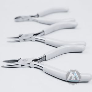 Nueva llegada de herramientas de fabricación de joyas de acero Alicates de punta redonda Alicates de punta de cadena alicates de corte - Product Image 2