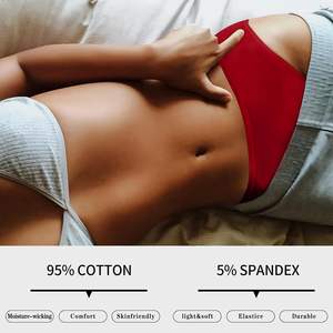 Culotte Femme Tricotée Respirante Taille Basse Pure Balance – Tissu Doux, Extensible et Stable, Couvrance Totale Quotidienne - Product Image 2