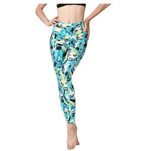 Leggings de Mujer de Cintura Alta con Estampado Elástico en Cuatro Direcciones, Pantalones Largos Elásticos para Baile, Control de Abdomen, Running, Fitness y Yoga - Product Image 6