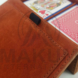 Estuche para Cartas de Póker Personalizado de Cuero Genuino, Porta Cartas de Juego, Estuche para Mazo de Cartas - Product Image 6