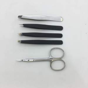 Tijeras de Seguridad para el Cuidado de las Cutículas, de Doble Acción, de Acero Inoxidable, con Filo Afilado, para Recortar Cejas y Pestañas - Product Image 1