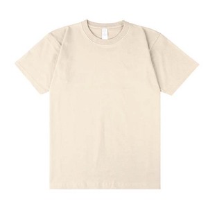 Camiseta Casual de Manga Corta para Hombre, Cuello Redondo, Color Sólido, Algodón, Corte Regular, Diseño Liso, Tejido de Punto, 2026 - Product Image 2