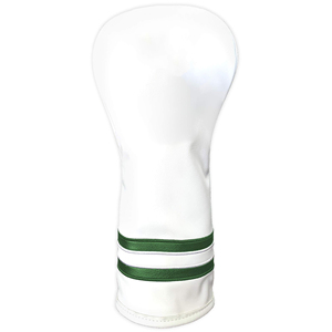 Fundas para Palos de Golf HANDSCHUHE INDUSTRIES, Precio de Fábrica, Más Vendidas, Ecológicas, de Cuero PU Blanco con Rayas Negras - Product Image 4