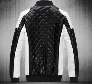 Chaqueta de Cuero Personalizada OEM para Hombre, Estilo Motociclista Clásico, Chaqueta de Motociclista de Primera Calidad, Prenda Exterior de Cuero Duradera - Product Image 5