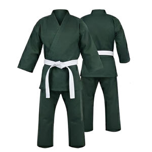 Kimono de BJJ Personalizado, Teñido Liso, Transpirable, de Alta Elasticidad, Material Duradero de Poliéster y Algodón, Conjunto de Uniformes Personalizados - Product Image 2