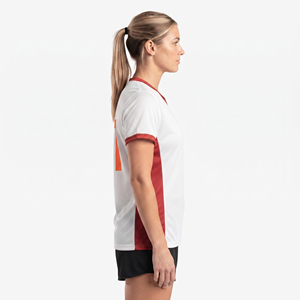 Women's Breathable Mesh Lacrosse Jersey Custom Printed Women Mesh Lacrosse Professional Women Mesh Lacrosse Jersey - Product Image 3
