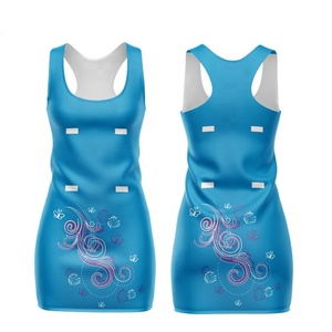 <b>Women's</b> Durable Plus Size Netball <b>Skort</b> Uniform Quick Dry Breathable 100% Polyester Sublimation Print Teamwear OEM Custom Dress - Product Image 1
