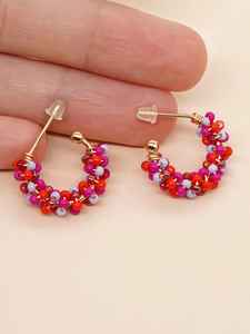 Pendientes de Resina Hechos a Mano con Cuentas TCE Tce00ramadan para Mujer, Joyería Artesanal, Accesorios de Moda, Calidad de Exportación al por Mayor - Product Image 4