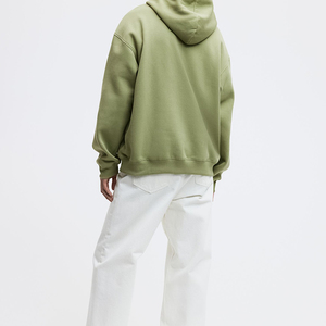 Nouveaux arrivages : sweats à capuche amples pour hommes, couleur unie, en stock, sweat à capuche oversize unisexe, personnalisable avec logo, streetwear, sweats à capuche en coton. - Product Image 2