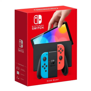 ¡OFERTA PROMOCIONAL INCREÍBLE! ¡COMPRA 5 Y LLÉVATE 3! Consola ORIGINAL Nueva Nintendo Switch OLED de 64 GB con Azul Neón - Product Image 1