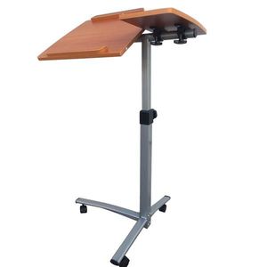 Scrivania Portatile Moderna in Legno per Ufficio Domestico - Marrone - Product Image 5
