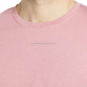 Camiseta de Hombre Nueva Marca 2026, Color Puro, Algodón, Manga Corta - Product Image 6