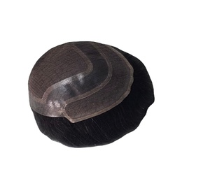 Toupee para Hombre Taz Hair, Peluca de Cabello Humano 100%, Densidad 60%-150%, Cabello Remy Indio, Resistente al Agua, Suave, Ondulado Profundo - Product Image 2