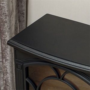 Caminetto Elettrico Moderno con Fiamma LED, Telecomando, Alimentazione USB, Materiale in Acciaio e Vetro per Casa, Hotel, Camper (AU/US) - Product Image 6