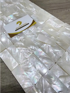 Vietnam Silver Mother of Pearl Inlay Piece Polished <b>Shell</b> Mosaic Decorative Material for Furniture Wall Craft Supplier - Product Image 3