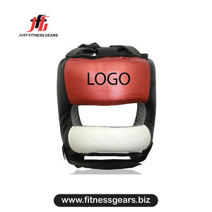 Just Fitness Gears Black PU Boxing <b>Head</b> Guard for Adults Martial Arts <b>Training</b> - Product Image 3