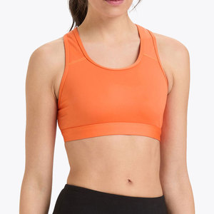 Sujetador deportivo de talla grande para mujer, con almohadillas, tirantes ajustables, malla transpirable, para gimnasio, yoga, fitness, entrenamiento, sin costuras en la parte delantera - Product Image 2
