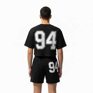 Ensemble 2 pièces pour homme, t-shirt à manches courtes décontracté imprimé et ensemble de survêtement - Product Image 2