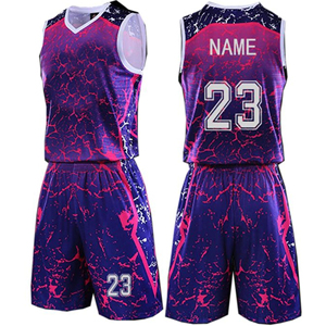 Custom Sublimation Plus Size Breathable Sleeveless Anti-Bacterial Quick Dry Printed Polyester Basketball Uniform Custom Colors - Product Image 1