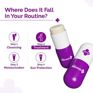 The <span class=keywords><strong>Derma</strong></span> Co <span class=keywords><strong>Balsamo</strong></span> <span class=keywords><strong>Labbra</strong></span> con 1% di Acido Kojico e SPF 50 PA +++ I con Complesso di Arbutina e Peptidi |   Protegge dai danni del sole |   4,5g - Product Image 4