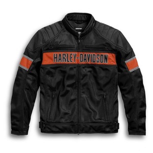 แจ็คเก็ตขี่มอเตอร์ไซค์ Harley MENSTRENTON MESH STREETWEAR - กันลม พร้อมระบบทำความร้อน และเป็นมิตรต่อสิ่งแวดล้อม - Product Image 1