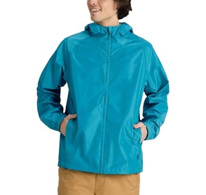 Chaqueta Cortavientos Ligera Impermeable para Hombre con Logotipo Personalizado, Antiarrugas, de Secado Rápido y Antipilling - Product Image 1