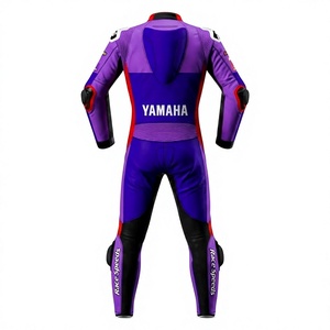 ชุดแข่งรถมอเตอร์ไซค์ Miguel Oliveira MotoCP รุ่น Ramaha 1 ชิ้น ทำจากหนังวัว/หนังจิงโจ้ สำหรับขี่มอเตอร์ไซค์/แข่งรถ/จั๊มสูท/ชุดหนังมาตรฐาน CE ระดับ 2 - Product Image 2