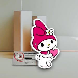 Herramientas de Extensión de Pestañas Acrílicas Magnéticas Personalizadas de Hello Kitty para el Día de San Valentín, con Forma de Mariposa, Diamante, Corazón, Cuadrado y Flor - Product Image 2