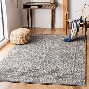 Tapis géométrique moderne en jute noir, blanc et beige, motif triangulaire, tissé à la main, tapis contemporain pour salon et chambre. - Product Image 4